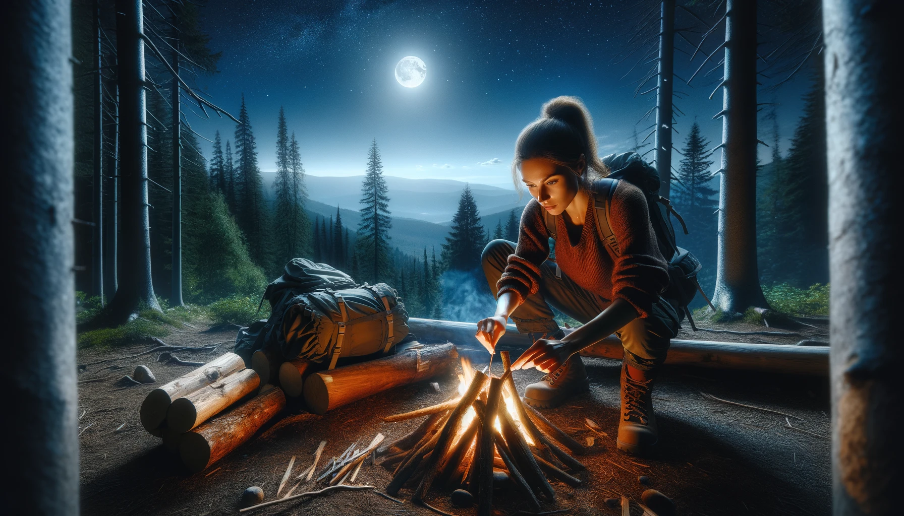How to Build the Perfect Campfire? Drivin' & Vibin'