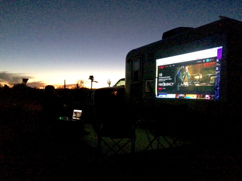 Is a Portable RV Projector Really Worth It? - Drivin' & Vibin'