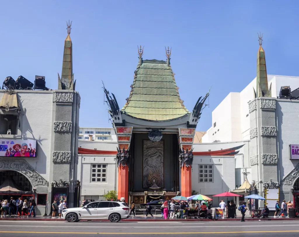 Grauman's Chinese Theatre in Hollywood, California.